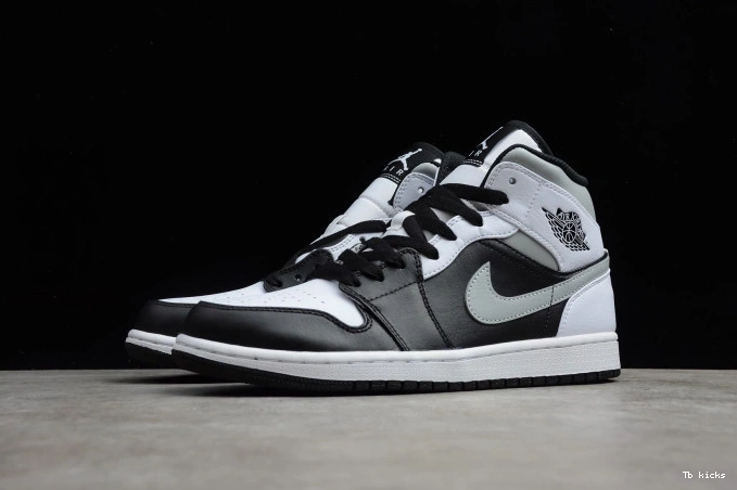 Cheap TBK Mid 554724-073 AIR White Jordan 1 Shadow 0709